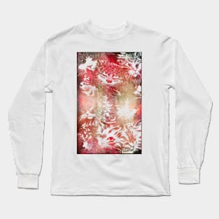 Cat Moods in Fire Long Sleeve T-Shirt